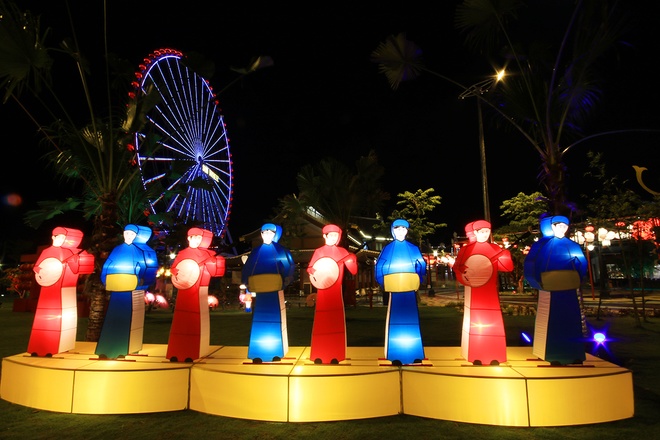 Con đường đèn lồng dài 1000m ở Đà Nẵng